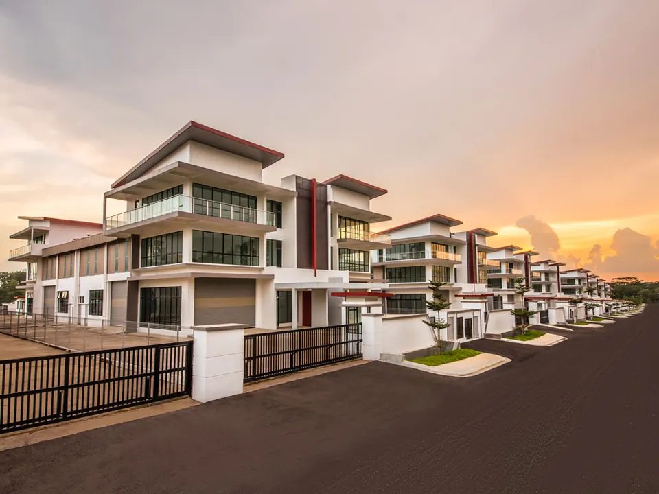 Overview render of Senibong 88.
